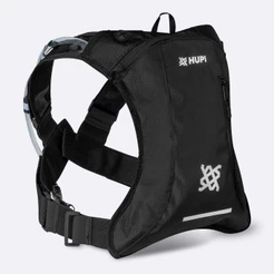 Mochila de Hidratação HUPI HUWE Lite Preto com Refil para Ciclismo e Corrida