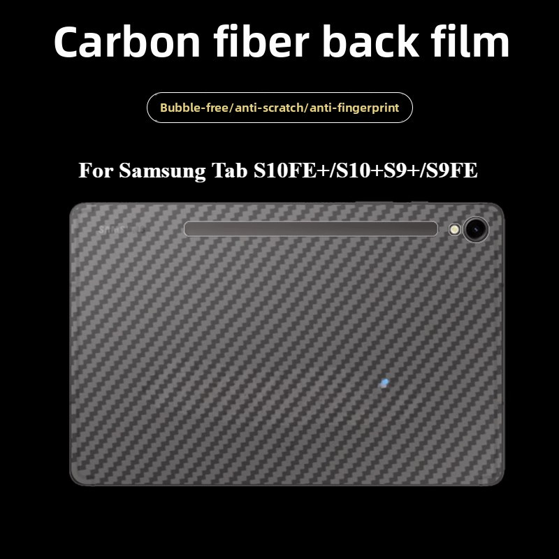 Película Traseira De Fibra De Carbono Para Samsung Galaxy Tab S10 FE + 13.1 2025
