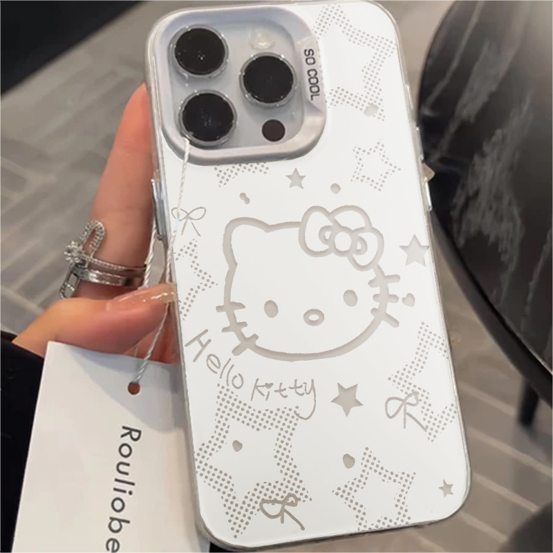 Capinha para celular anti-queda fosca com Padrão de gato KT Samsung A03 A04 A05 A10 A12 A15 A23 A35 A50 A55 A72 CASE em Oferta na Shopee