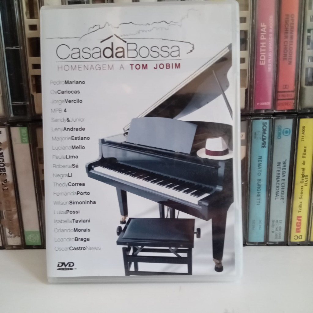 DVD Casa da Bossa - Honagem a Tom Jobim editora .