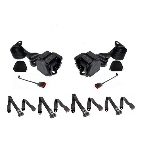 Kit Cinto De Segurança 6 Lugares Camionete D20 Cabine Dupla