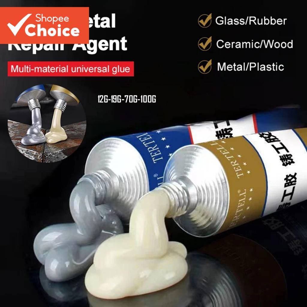 Adesivo De Reparo Mágico – Solda AB Resistente Ao Calor Para Metal , 19G/70G/100G , Ideal Reparos De Festas DIY E Profis