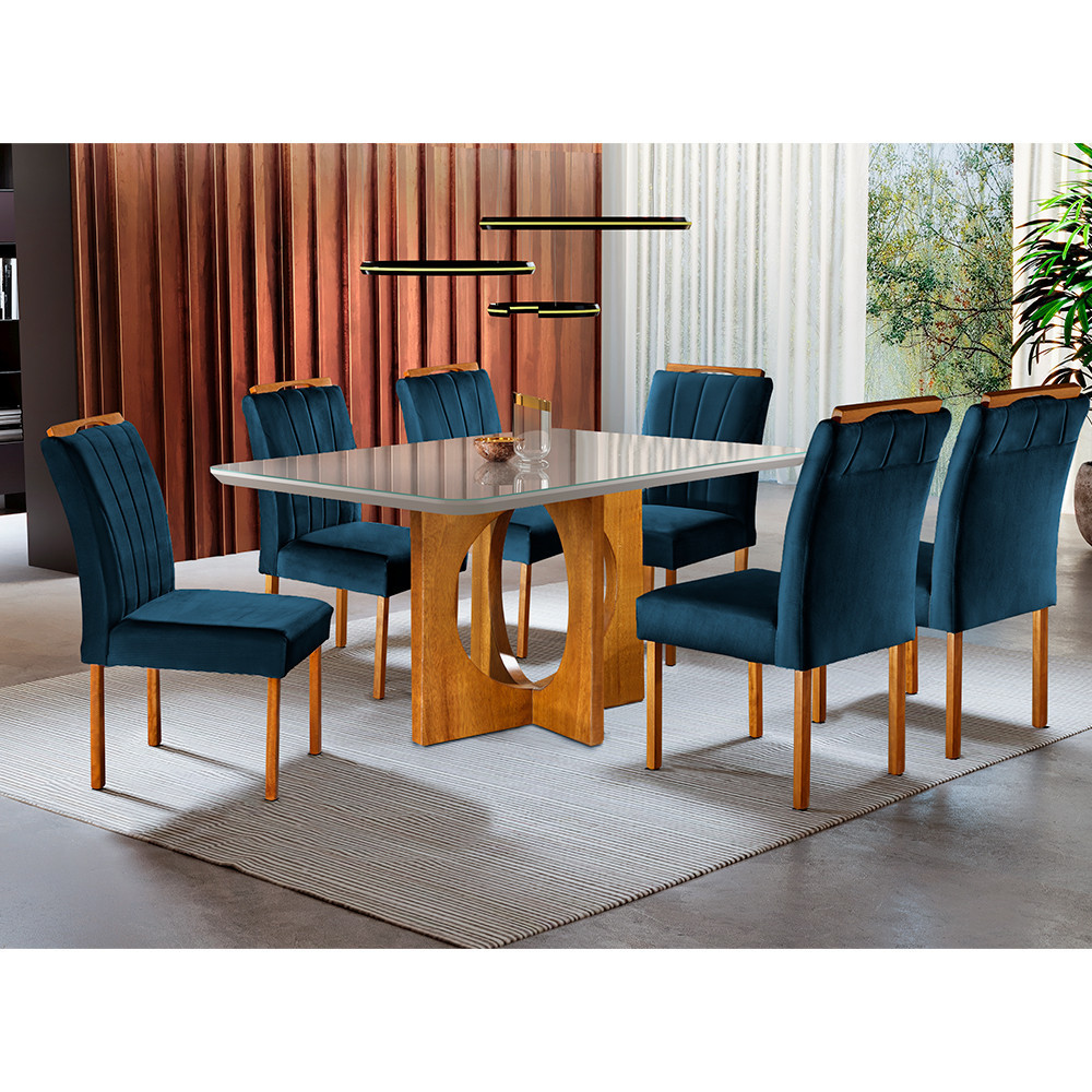 Conjunto Mesa e Cadeira 6 Lugares: Onde Comprar | BuscaProdutos