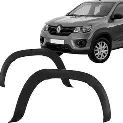 Alargador Paralama Dianteiro Kwid 2018 2019 2020