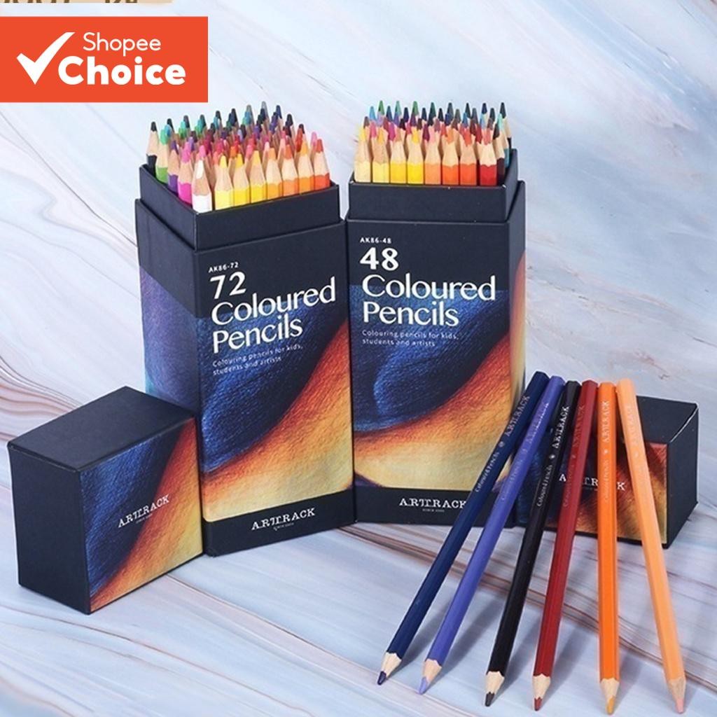 12/18/24/36/48 Conjunto De Lápis Colorido Escrita De Volta À Escola Para Material Escolar De Papelaria Artística