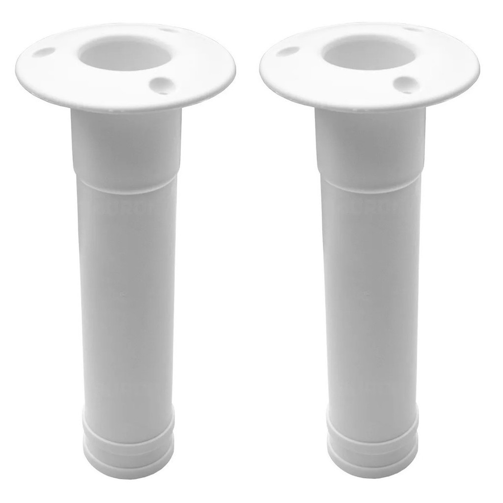 Porta Caniço Varas Embutir Reto Barco Caiaque Br Kit 2