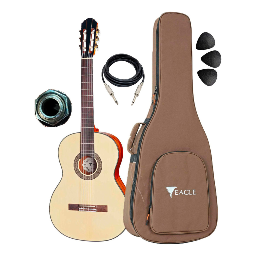 Violão Eletroacústico Eagle Dh69 Com Bag