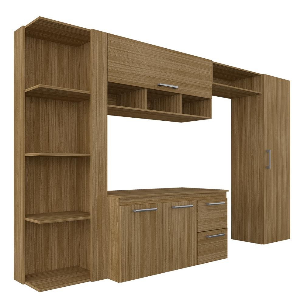 Armário De Cozinha Suspenso 5 Peças Luisa Boreal - Móveis Arapongas em Oferta na Shopee