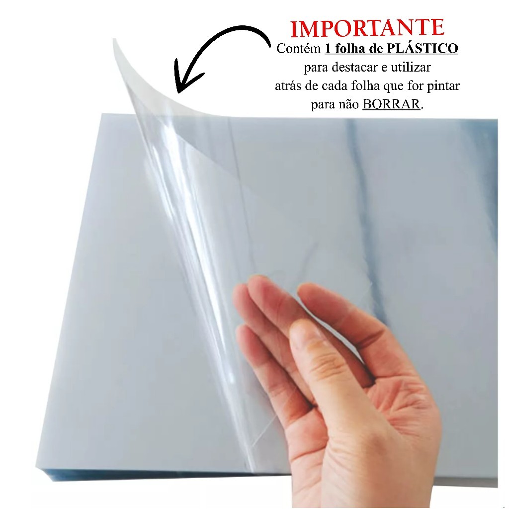 Livro de Colorir ONE PIECE 50 Folhas 120G Caderno de Pintura