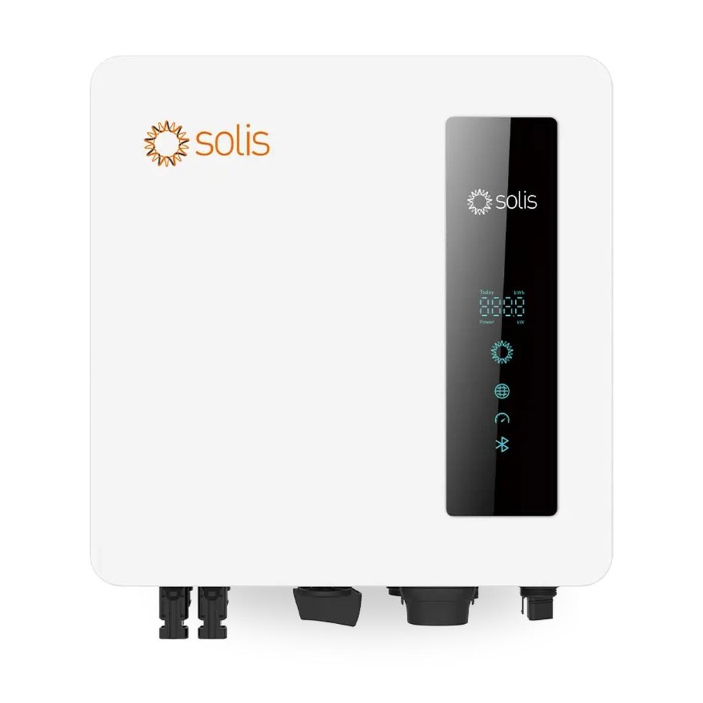 Detalhes do Inversor Solis On-Grid 6KW Monofásico, 220V, Wi-Fi Integrado, Proteção AFCI