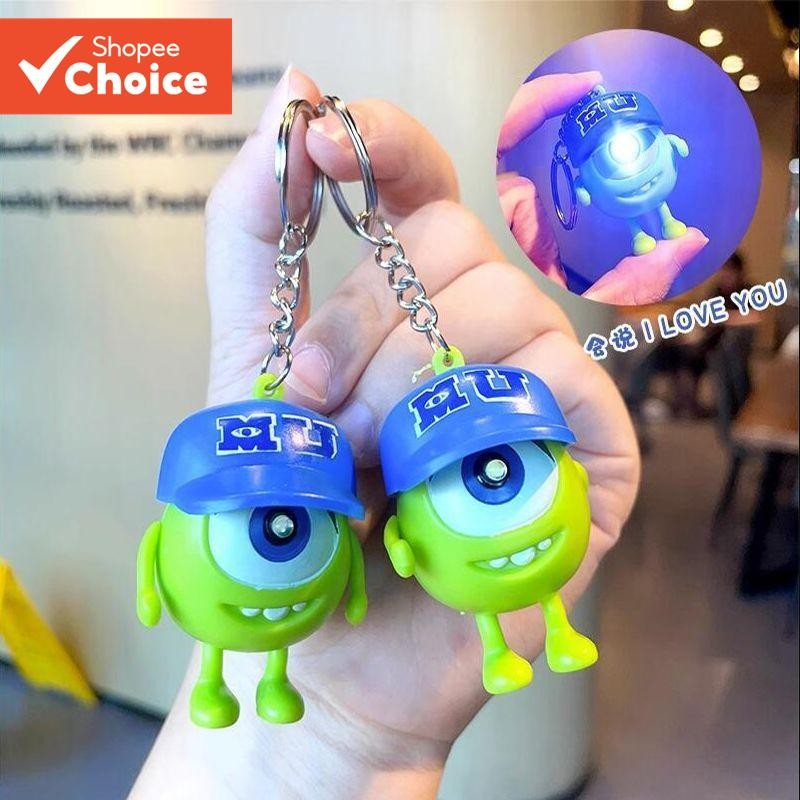 2 Peças De Chaveiros De Bonecas Que Podem Dizer Te Amo , Emite Som , Luz , E Fala