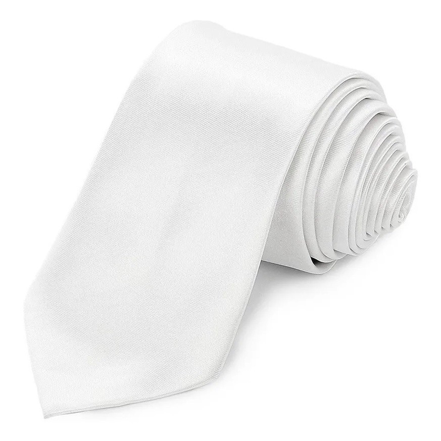 Gravata Tradicional Luxo Homens Slim