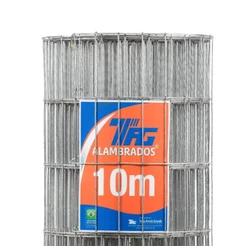 TELA SOLDADA TAG MALHA 5x15cm FIO 2,76mm RL 10X1,5m