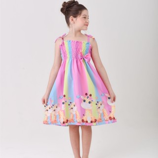 Vestido infantil da Girafa mãe e filha modelo ciganinha em Oferta na Shopee