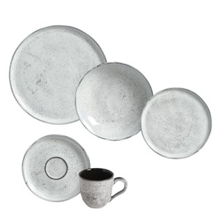 Aparelho de Jantar 30 Peças Bio Echo (para 6 pessoas) em Oferta na Shopee