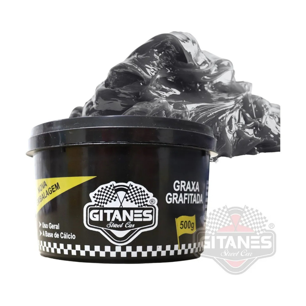 Graxa Grafitada Para Coifa Homocinética 500g Gitanes em Oferta na Shopee