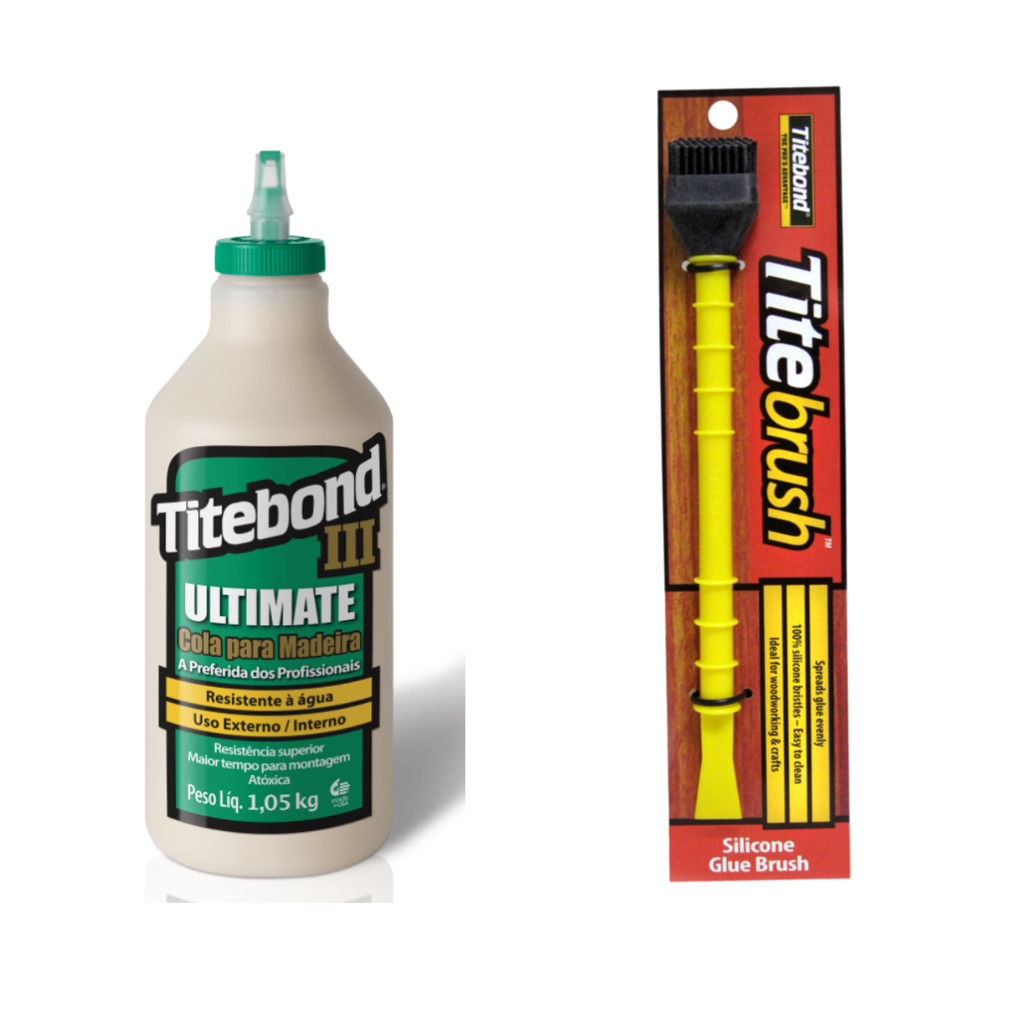 Cola Titebond III Ultimate Wood Glue 1,05K+ Pincel Titebrush