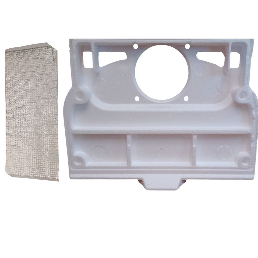 CAPA TAMPA ISOPOR ISOLAÇAO + MANTA COMPATÍVEL COM GELADEIRA BRASTEMP BRE49 326051022
