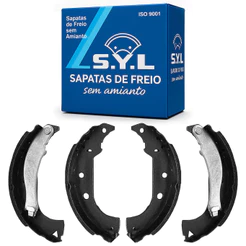 Sapata Patim Lona Freio Strada Pickup 1.3/1.4/1.5/1.6/1.8 - 1997 Até 2021 Original Syl