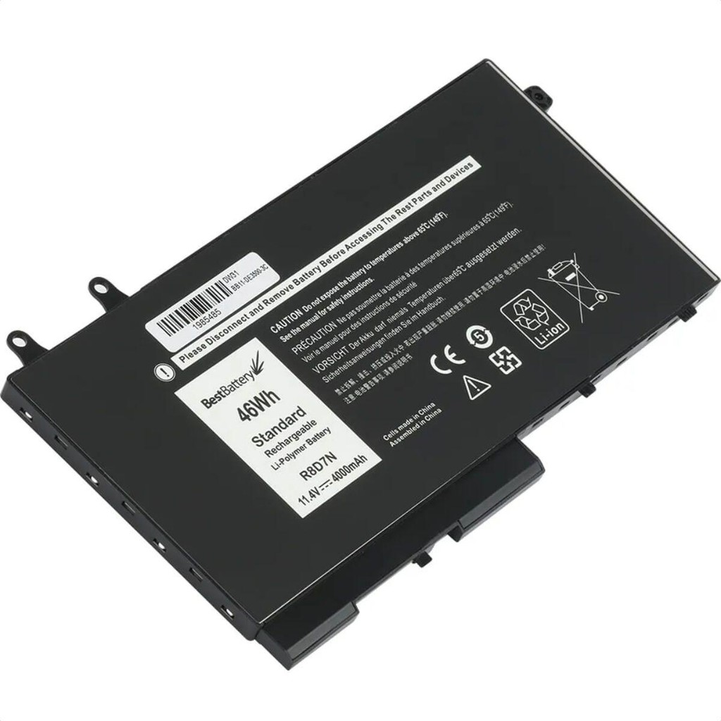 Bateria Notebook Dell Mr90y 11.1v Bb11-de099 Best Battery - Miniatura 2