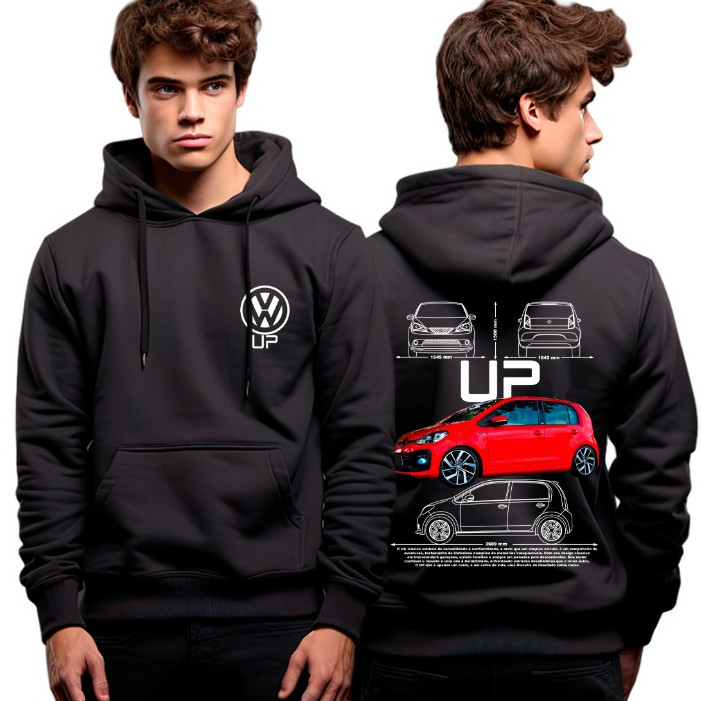 Moletom Casaco De Frio Carro Up Tsi