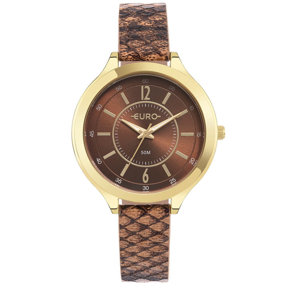 Relógio Euro Feminino Match Dourado - EU2035YTL/5D - Watches