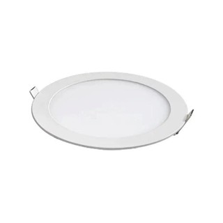 Painel Led Redondo Embutir Foxlux 18W 3000K 22x22 Branco | iluminação aconchegante, design moderno em Oferta na Shopee