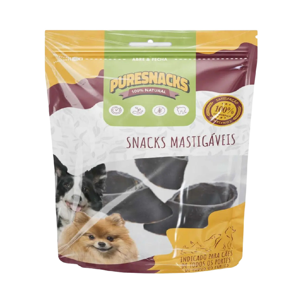 Petisco Pet Para Cachorro CASCO Com 3UNIDADES Puresnacks