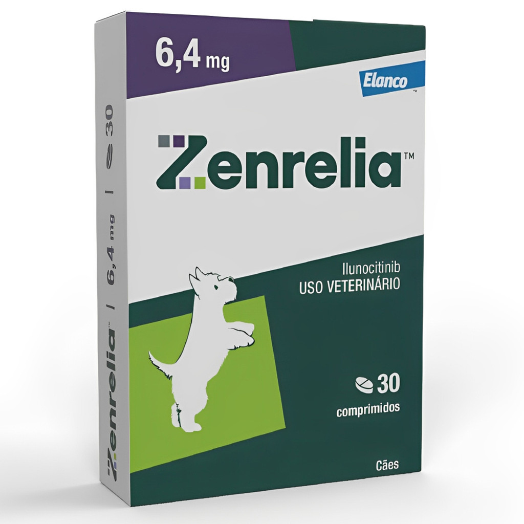 Zenrelia 6,4 Mg - 30 Comprimidos - Elanco em Oferta na Shopee