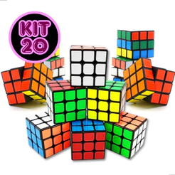 Kit 20 Cubo Magico Lembrancinha Atacado Aniversario Brindes