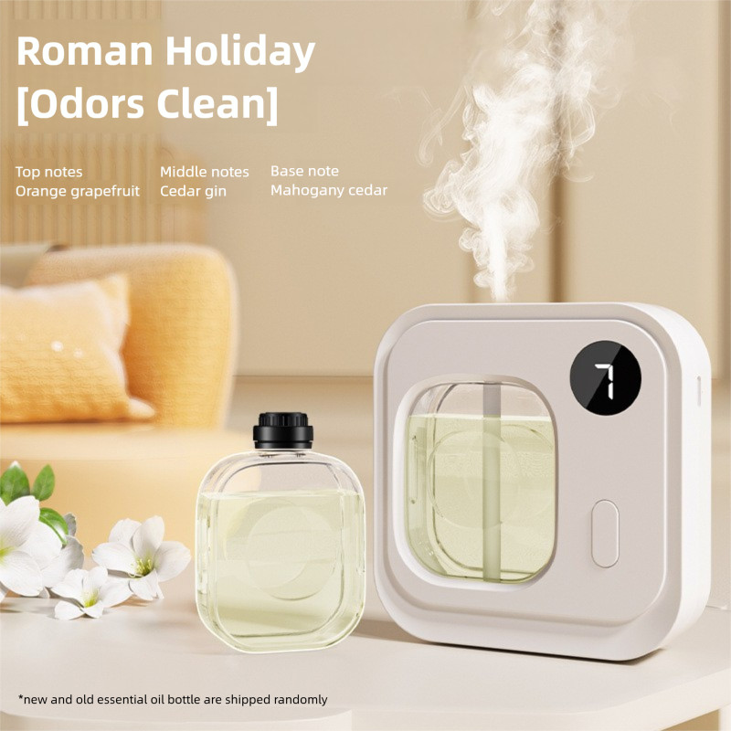 Novo Difusor de Aroma Máquina Automática de Fragrância para Casa Quarto Difusor de Óleo Essencial Desodorizador