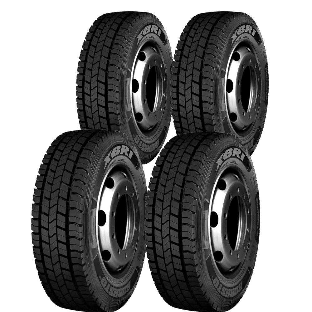 Kit 4 Pneus 215/75R17.5 Borrachudo 16 Lonas 135/133J Robusto E2 Xbri em Oferta na Shopee