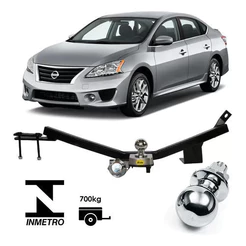 Engate Reboque Nissan Sentra 2007 2008 2009 2010 2011 2012 2013 700kg tOP