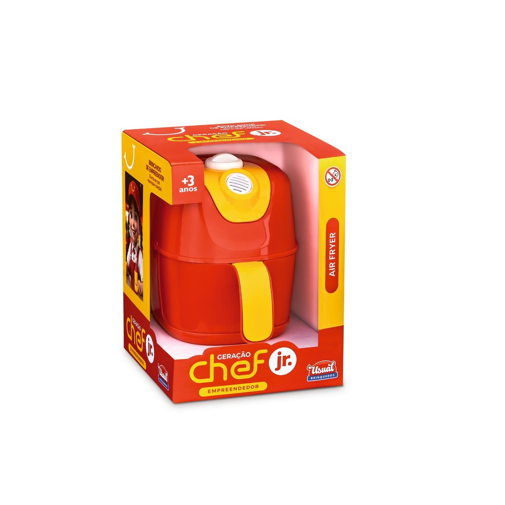 Air Fryer Geração Chef Jr. Brinquedo Infantil Cozinha