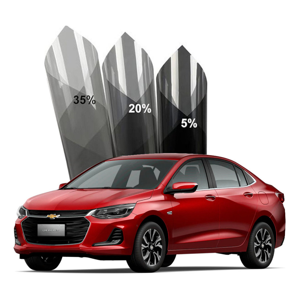 Insulfilm Película Controle Solar Fumê Profissinal Window Premier Air Blue Autos Onix Plus 2019-2023