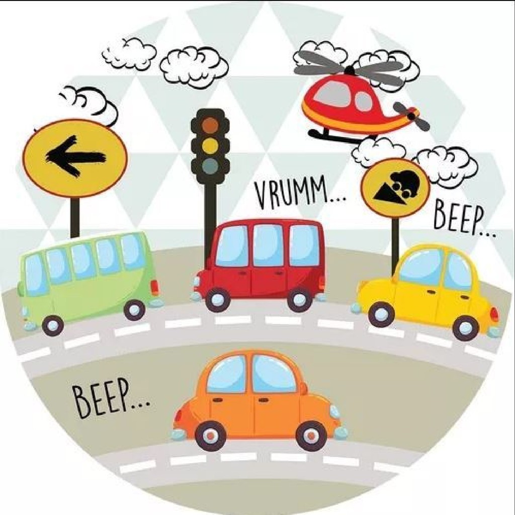 Painel Redondo Tema Carrinhos Carros Capa Mini 50x50cm em Oferta na Shopee