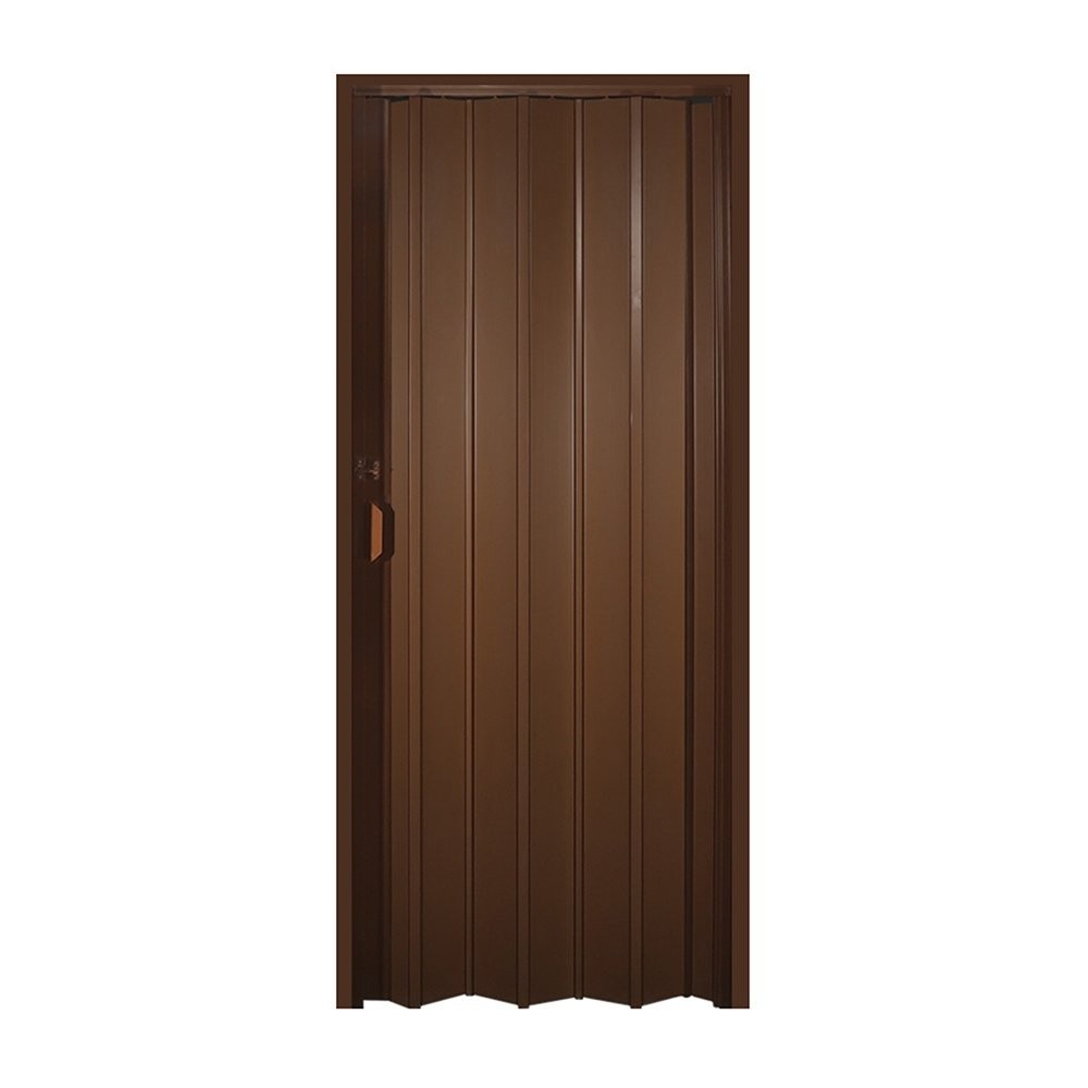 Porta Sanfonada PVC Multilit 60,0cm x 2,10m Mogno em Oferta na Shopee