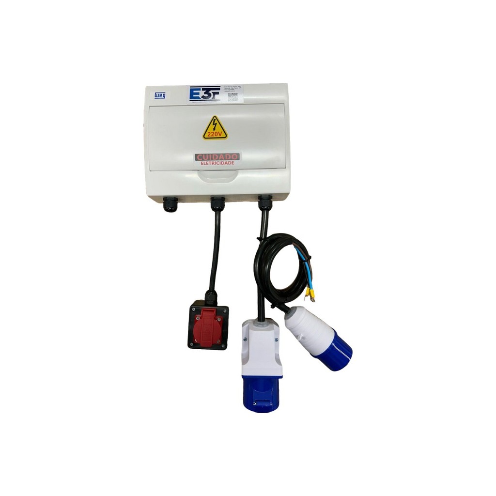 Quadro De Proteção Para Instalação Wallbox 110/220V 32A BYD GWM VOLVO BMW TOYOTA