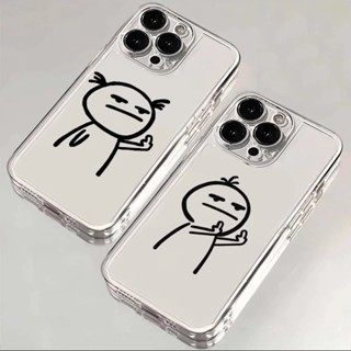 Capa de macia e transparente para iPhone 13 iPhone11 16 15 Pro Max 15 Plus 14 13 12 11Pro 12ProMax Jovem casal Capinha em Oferta na Shopee