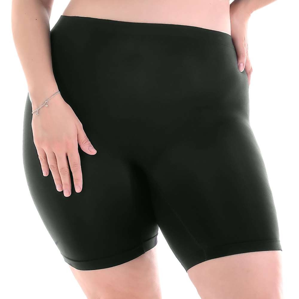 Imagem Bermuda Plus Sem Costura Preta Zee Rucci