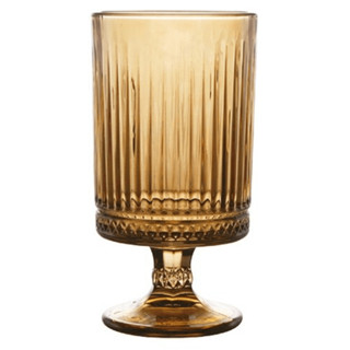 Vaso de Vidro Decorativo Esplendor Âmbar 10x18,7cm Decoração Enfeite de Mesa em Oferta na Shopee