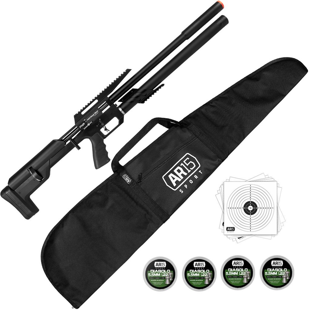 Carabina de Pressao 5.5 M60 Artemis PCP Slayer Black em Oferta na Shopee