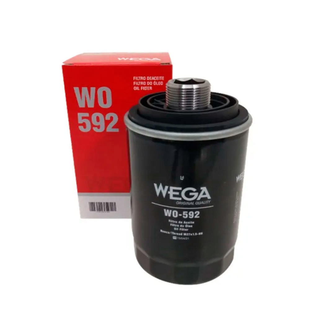 FILTRO ÓLEO DO MOTOR WEGA WO592 A3, A4, A5, Q3, Q5, TT, EOS
