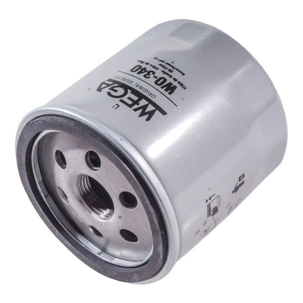 Filtro de Óleo Wega para Volkswagen SpaceFox 1.6 8V EA111 EA111 VHT 2006 até 2015 - Cod. WO340 em Oferta na Shopee
