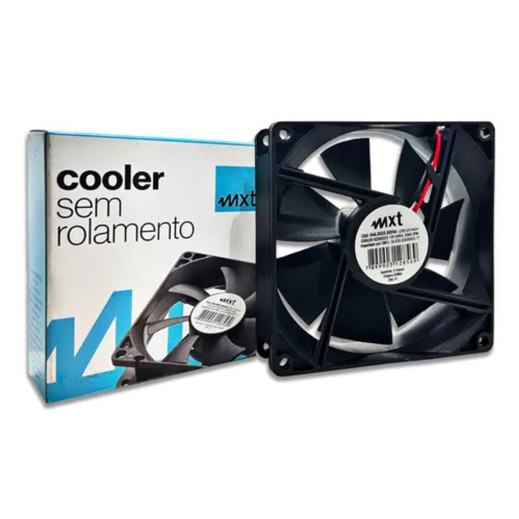 Cooler MXT Fan 92x92mm 12V – Uso em Projetos e Manutenção