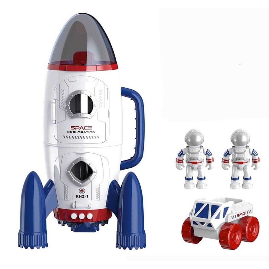 Foguete Espacial - Space Station Set - Luz e Som - ST Import - Hobbies & Collections
