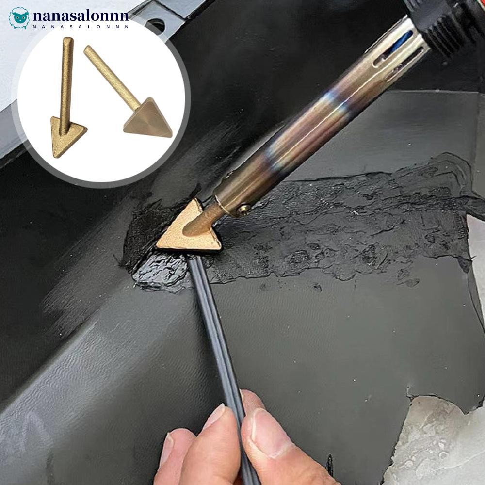Ponta De Ferro De Solda Triangular De Cobre Para Ferramentas De Reparo De Pára-Choques De Plástico Reparação De Caiaque em Oferta na Shopee