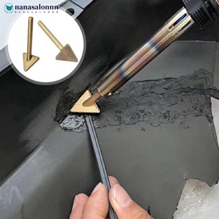 Ponta De Ferro De Solda Triangular De Cobre Para Ferramentas De Reparo De Pára-Choques De Plástico Reparação De Caiaque em Oferta na Shopee