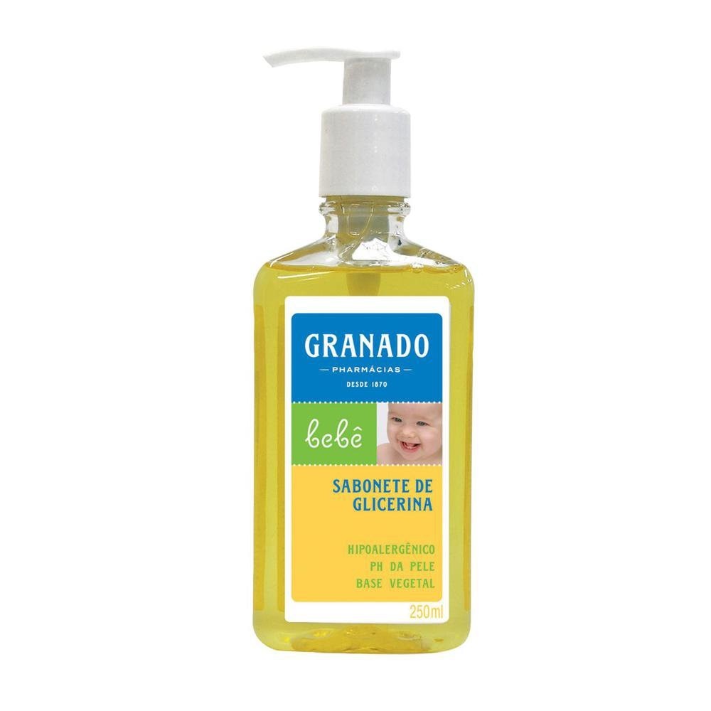 Sabonete de Glicerina Granado Bebe Tradicional, Liquido, 1 Unidade Com 250Ml em Oferta na Shopee