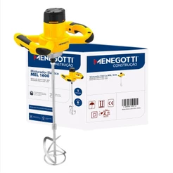 Misturador Elétrico Para Argamassa 1600w Menegotti 220v Profissional